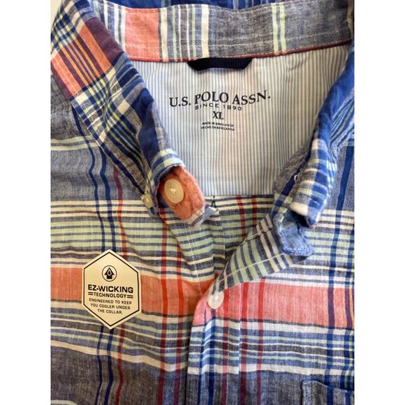 Mens New with Tags XL US Polo Button Down Shirt - Picture 4 of 4